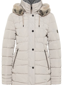 Lebek Steppjacke mit Kapuze und hohem Kragen 30280032
